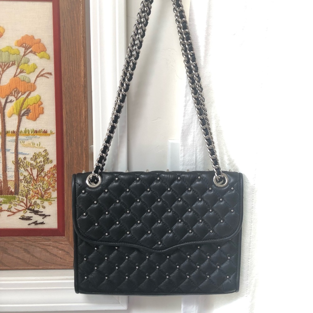 Rebecca Minkoff Large Studded Quilted Affair